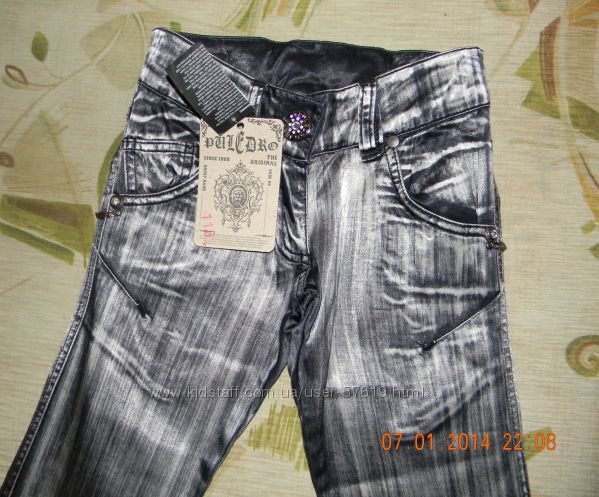 Puledro р. 134 модные джинсы Паледро