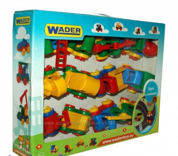 набір на 12 машинок