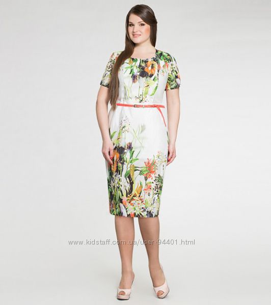 Жіноча літня сукня з квітковим принтом. 303580 Панда