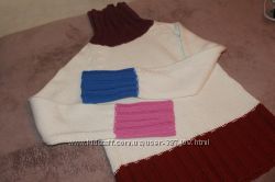 Теплый оригинальный свитерок