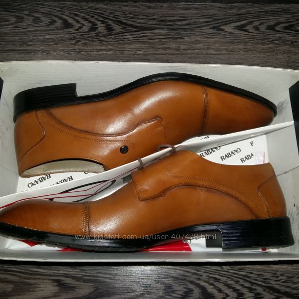 Шкіряні туфлі Rabano 44р