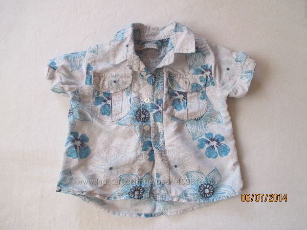 Сорочка-гавайка MARKS&SPENCER -1, 5-2 роки