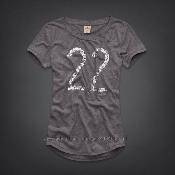 Майки и футболки Hollister в наличии. Оригинал