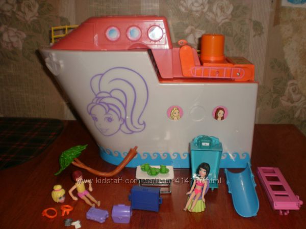 корабль для куколок Polly Pocket Mattel
