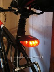 Задний фонарь для велосипеда  с лазером