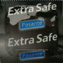 Презервативи Pasante Extra Safe 24шт. Безкоштовна доставка