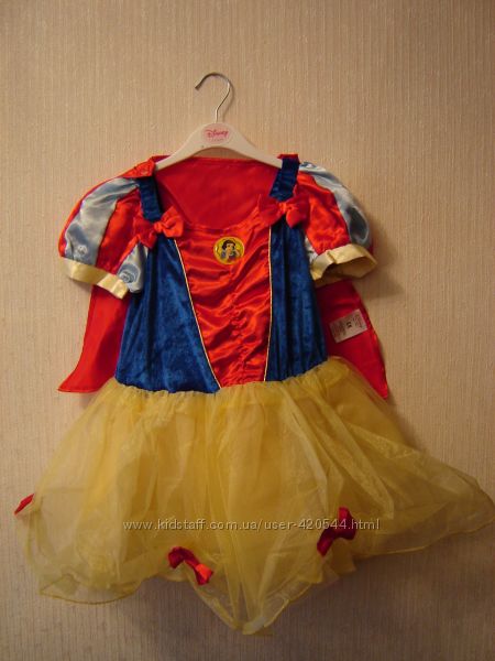 Великолепный детский костюм Белоснежка Disney оригинал напрокат