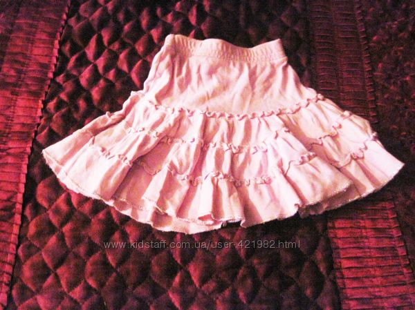 Продаётся юбка розовая летняя
