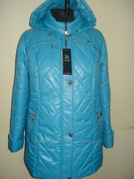 Демисезонные куртки и пальто больших размеров