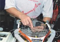 Натяжка струн на теннисные ракетки Киев