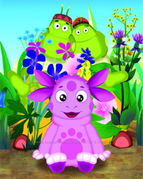 Детские Пледы и полотенца Лунтик, Мадагаскар, Союзмультфильм