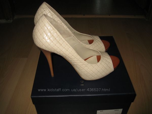 Шикарные туфли, натуральная кожа, от Modus Vivendi, 39 размер