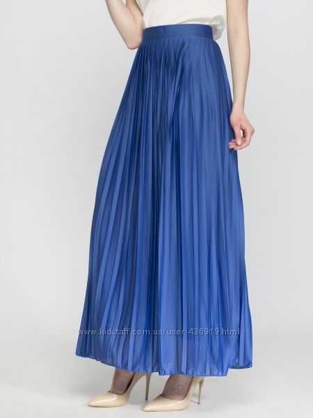 плиссированная юбка LC WAIKIKI синего цвета, размер L-X