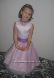 Продам нарядное бальное детское платье на 4-6 лет