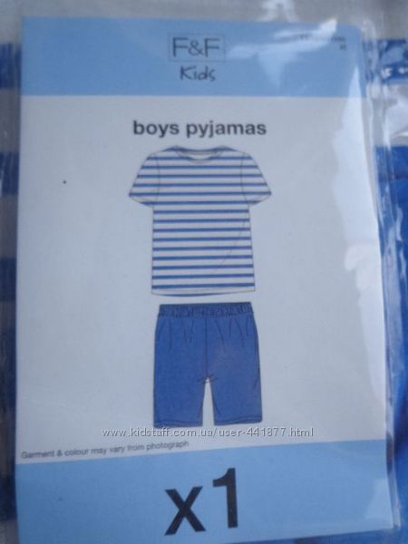 пижама F&F 