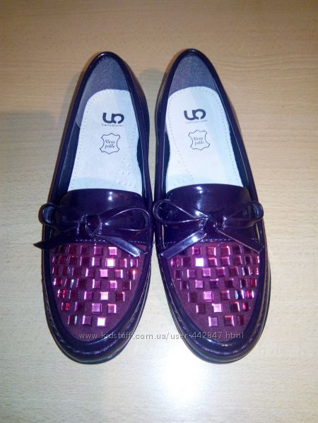 Новые туфли для девочки, размер 35, по стельке 21-22см