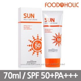 Солнцезащитный крем Foodaholic Multi Sun Cream SPF 50 PA 3 плюса