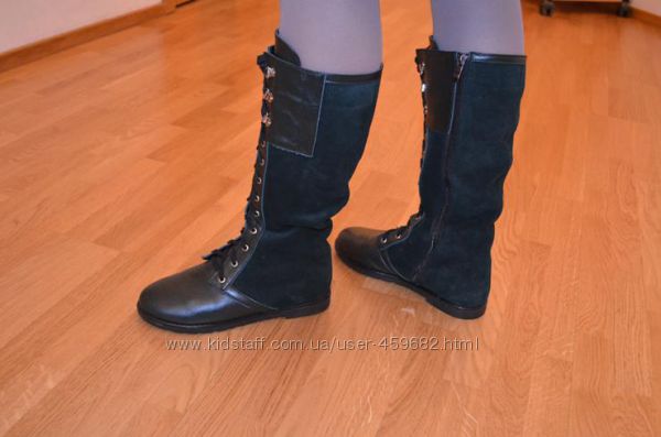 Сапоги демисезон, на любую голень на 36 размер