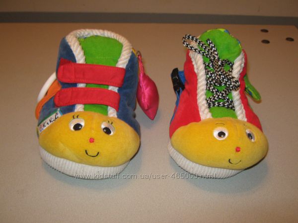 Игрушка шнуровка детская Развивающие ботинки Ks Kids