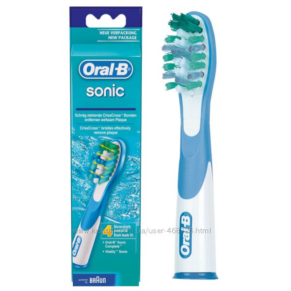 Oral-B SONIC 4 шт, Оригинал, Только Высокое качество