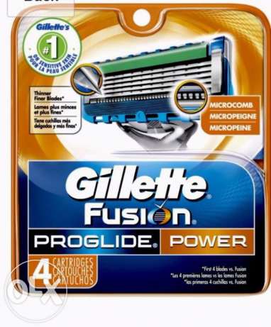 Fusion ProGlide Power 4 шт Только Высокое качество , Колумбия