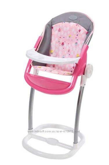 Стульчик кресло для кормления куклы Baby Born Zapf Creation 822272