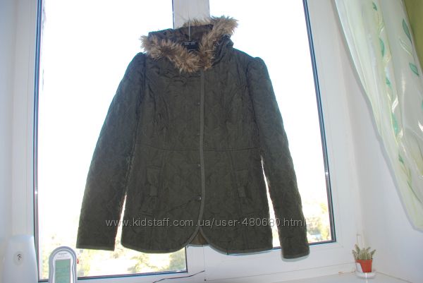 Демисезонная стеганная George курточка  на девочку 12-14лет 158-164 см