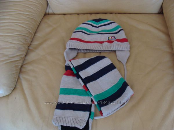 Шапка и шарф COOL CLAB 48- 50 р