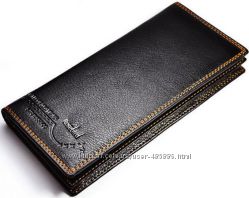 Стильный мужской кошелек, портмоне, бумажник вертикальный. ЕК97