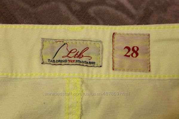 Лимонно-стрейчеві джинси LTB