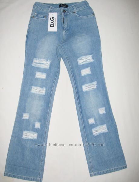 скидка Модные джинсы на девочку Рост  154см арт 2021