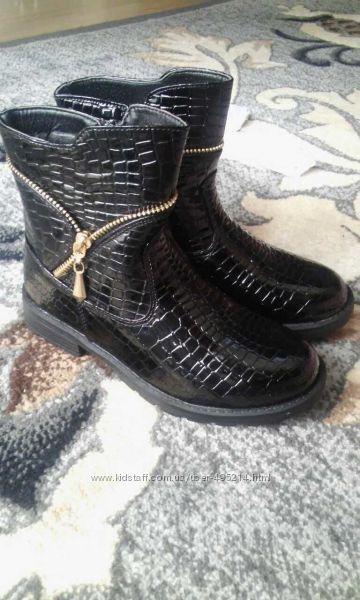 Детские демисезонные ботинки для девочки 34 р.
