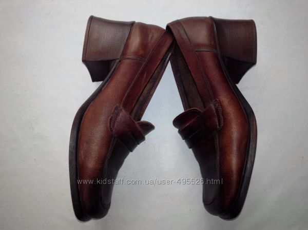 осенние туфли, натуральная кожа, 39 размер