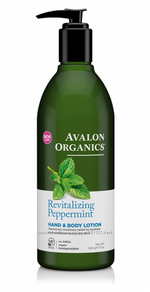 Лосьоны для рук и тела натуральные 5 разновидностей Avalon Organics США