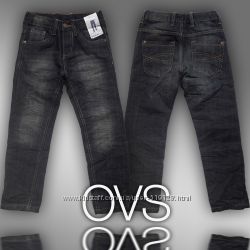Модные джинсы для мальчиков 3-6 лет фирмы OVS Италия