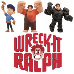 Фигурки героев мультфильма Ральф - Wreck-it Ralph студии Disney от Thinkway