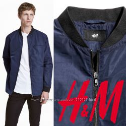 Легкая демисезонная куртка для мужчин XS, L фирмы H&M Швеция