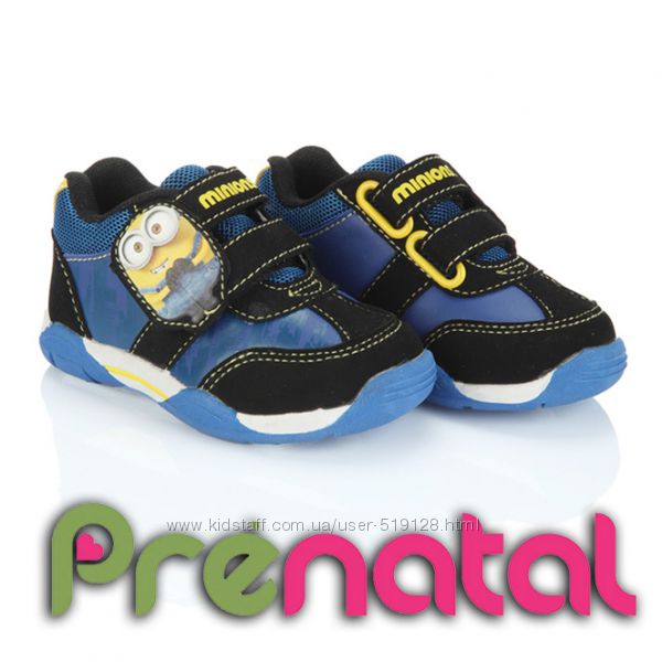 Кросівки Minions для хлопців 22р фірми Prenatal Італія