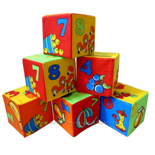 Кубики ТМ Розумна іграшка Математика