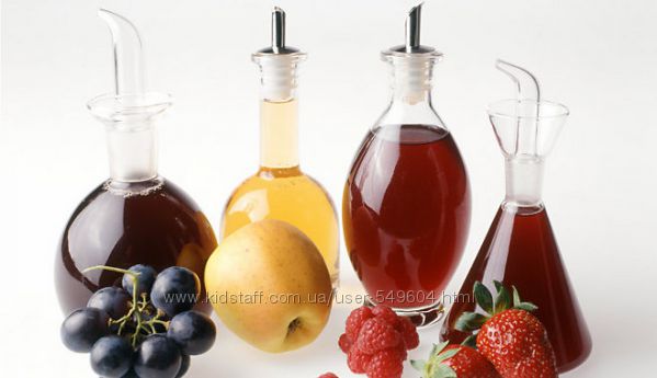 Фруктовые домашние ферментированные уксусы  на меду из целебными  свойствам