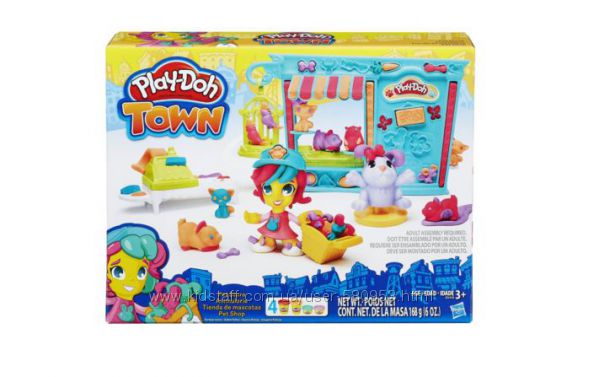 Набор пластилина Play-Doh Town Pet Store