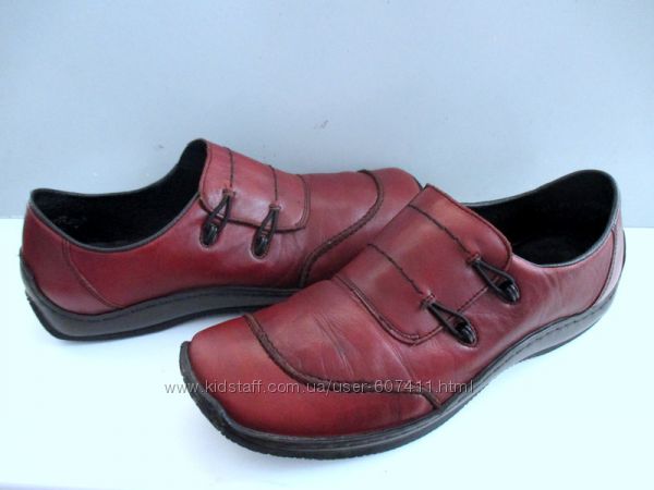 Комфортные женские туфли-макасины  Rieker Antistress  
