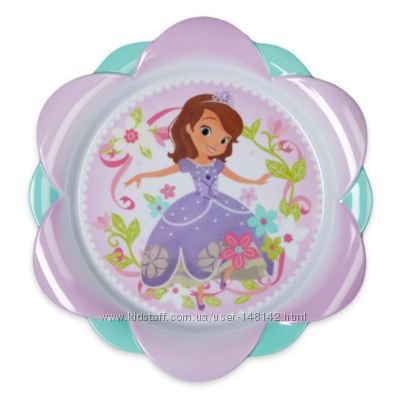 Тарелка и чашка принцесса София  Дисней Disney  Sofia  Оригинал