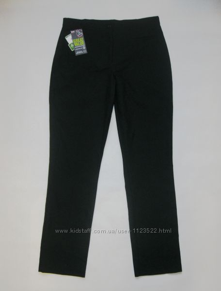 Новые подростковые чёрные брюки на девочку 164 размер