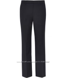 Черные люксовые  шерстяные брюки Austin Reed 10-12 UK 100  wool