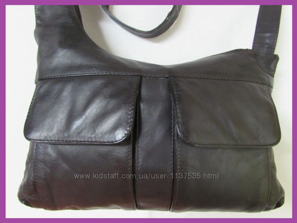 Стильная удобная сумка crossbody натуральная кожа