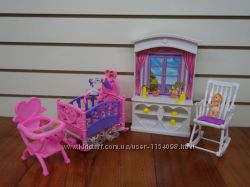 Кукольная мебель Глория Gloria 24022 Детская комната