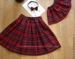 Юбка клетка любой рост