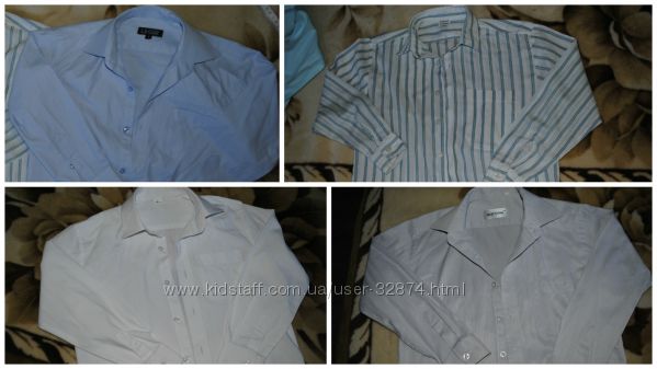 Рубашки школьные 1-2 класс