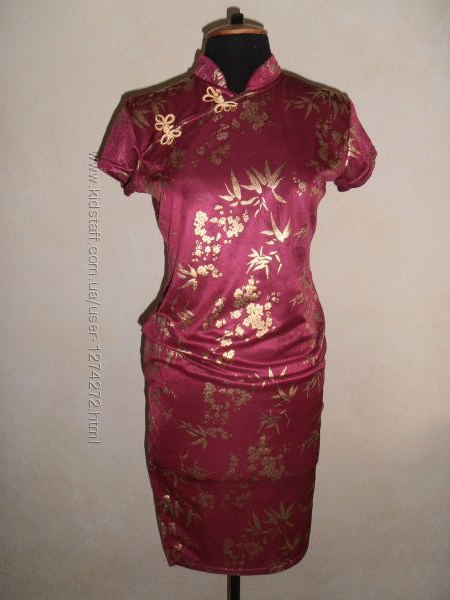 Платье восточное китайское, японское, 